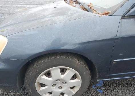 2002 Honda Civic Ex z USA, uszkodzony, nr VIN 2HGES26732H600298